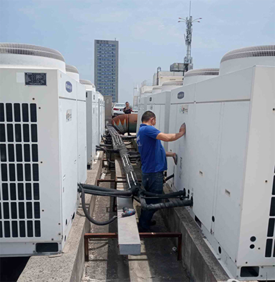 尉犁中央空调制热和不制冷系统维修方法